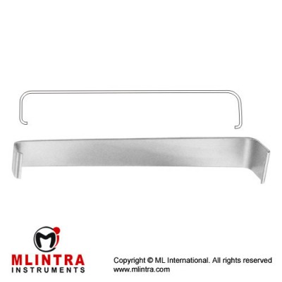 Lane Retractor Stainless Steel, 23 cm - 9" Blade Size 30 x 25 mm - 35 x 32 mm